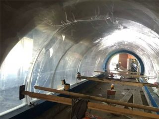 定制大型水族箱塑料隧道丙烯酸項目